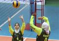 نخستین تمرین والیبالیست‌های بانوی ایران